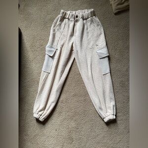POL  Cream Joggers with Pockets